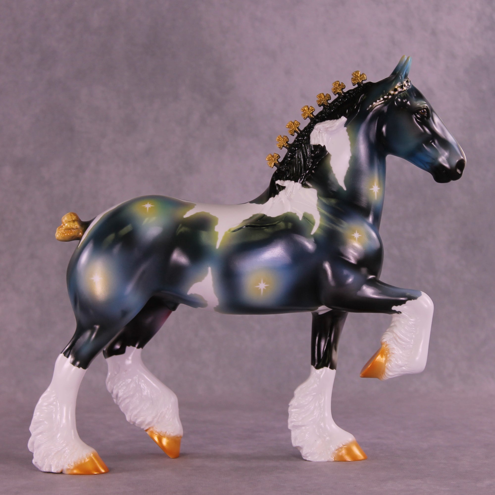 Magical Smile OOAK Trotting Drafter by Enrique Duarte HS25