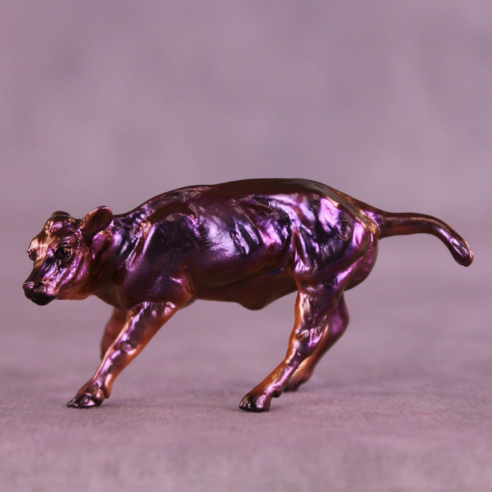 Magnificent OOAK Chip Cow by Erin Corbett HS25