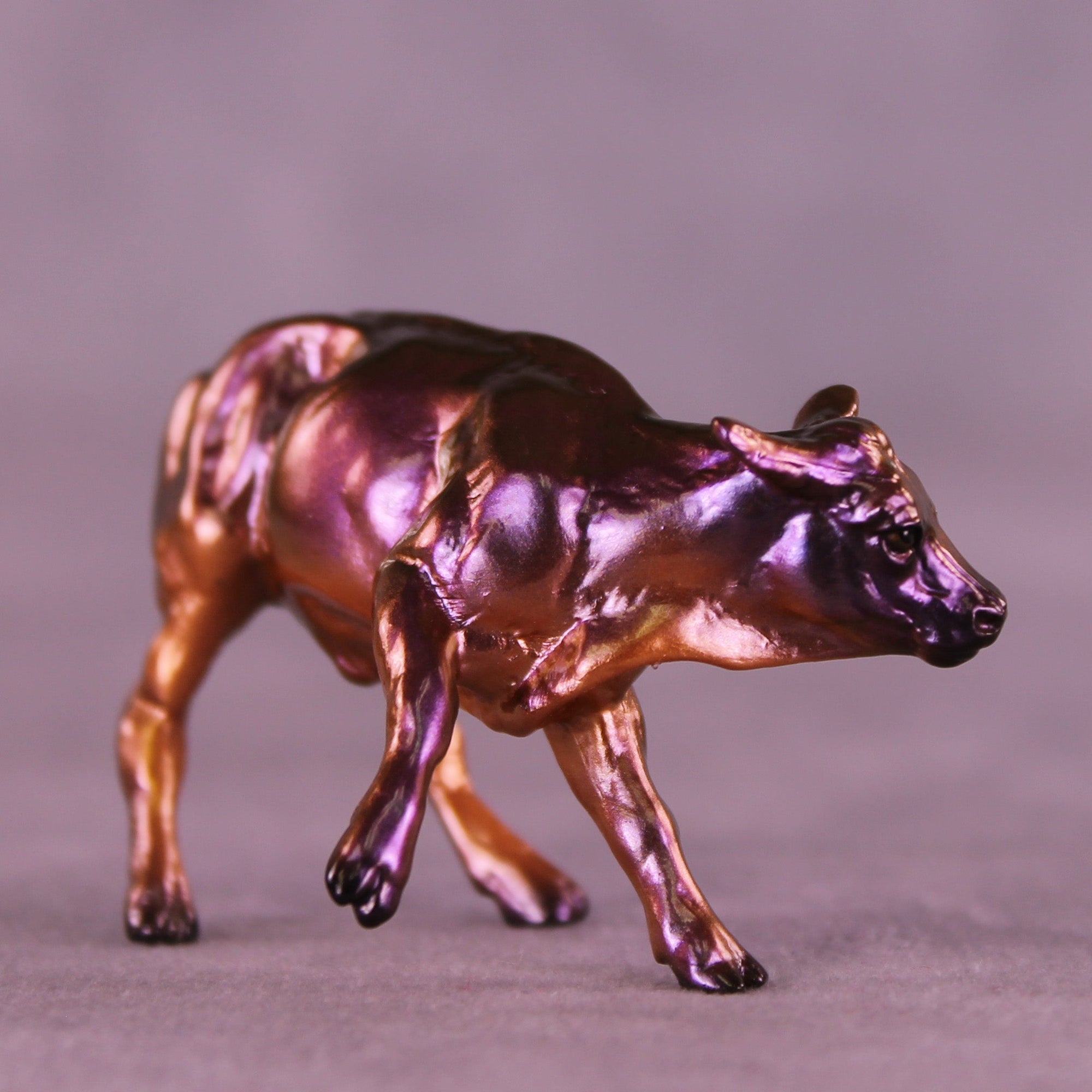 Magnificent OOAK Chip Cow by Erin Corbett HS25