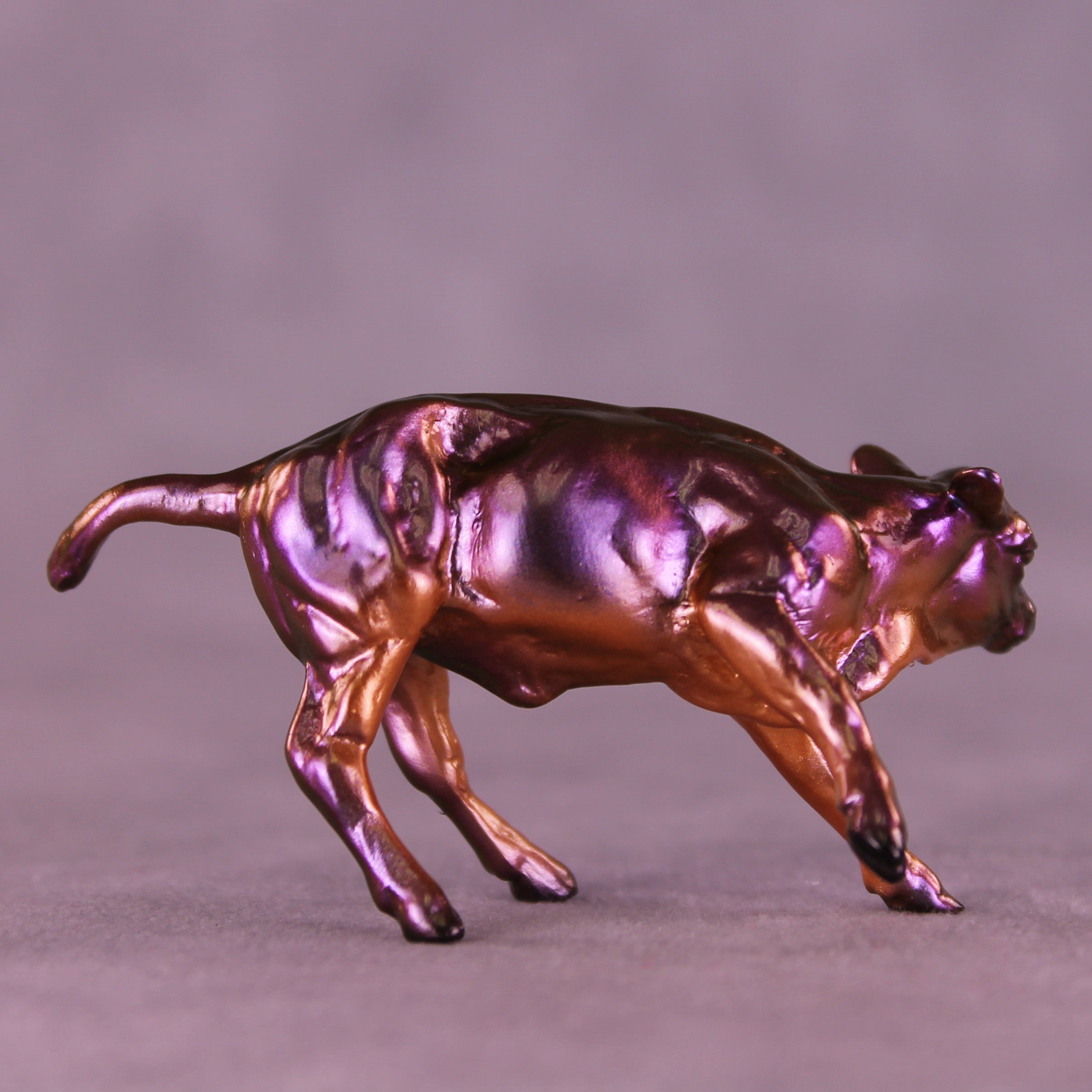 Magnificent OOAK Chip Cow by Erin Corbett HS25