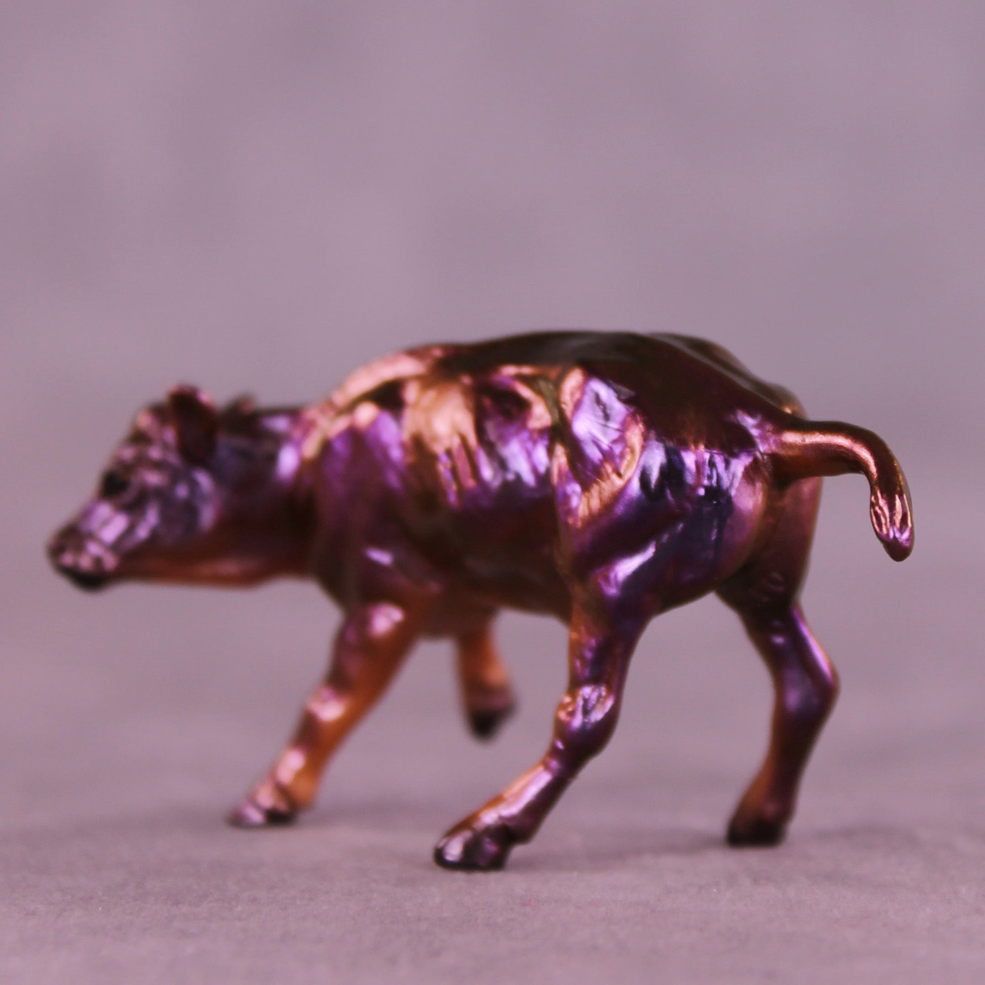 Magnificent OOAK Chip Cow by Erin Corbett HS25