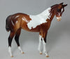 MAI TAI - Bay Tobiano Weanling Horse Sculpture by Sheila Bishop