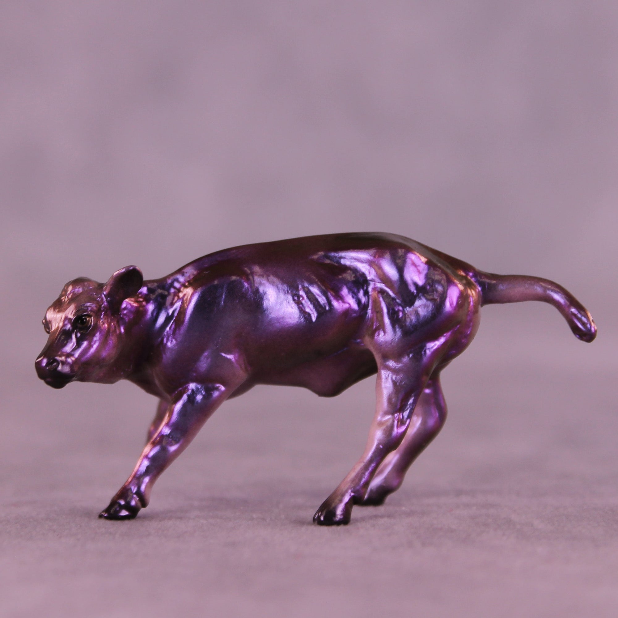 Majestic OOAK Chip Cow by Erin Corbett HS25