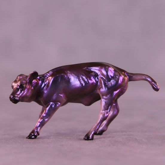 Majestic OOAK Chip Cow by Erin Corbett HS25