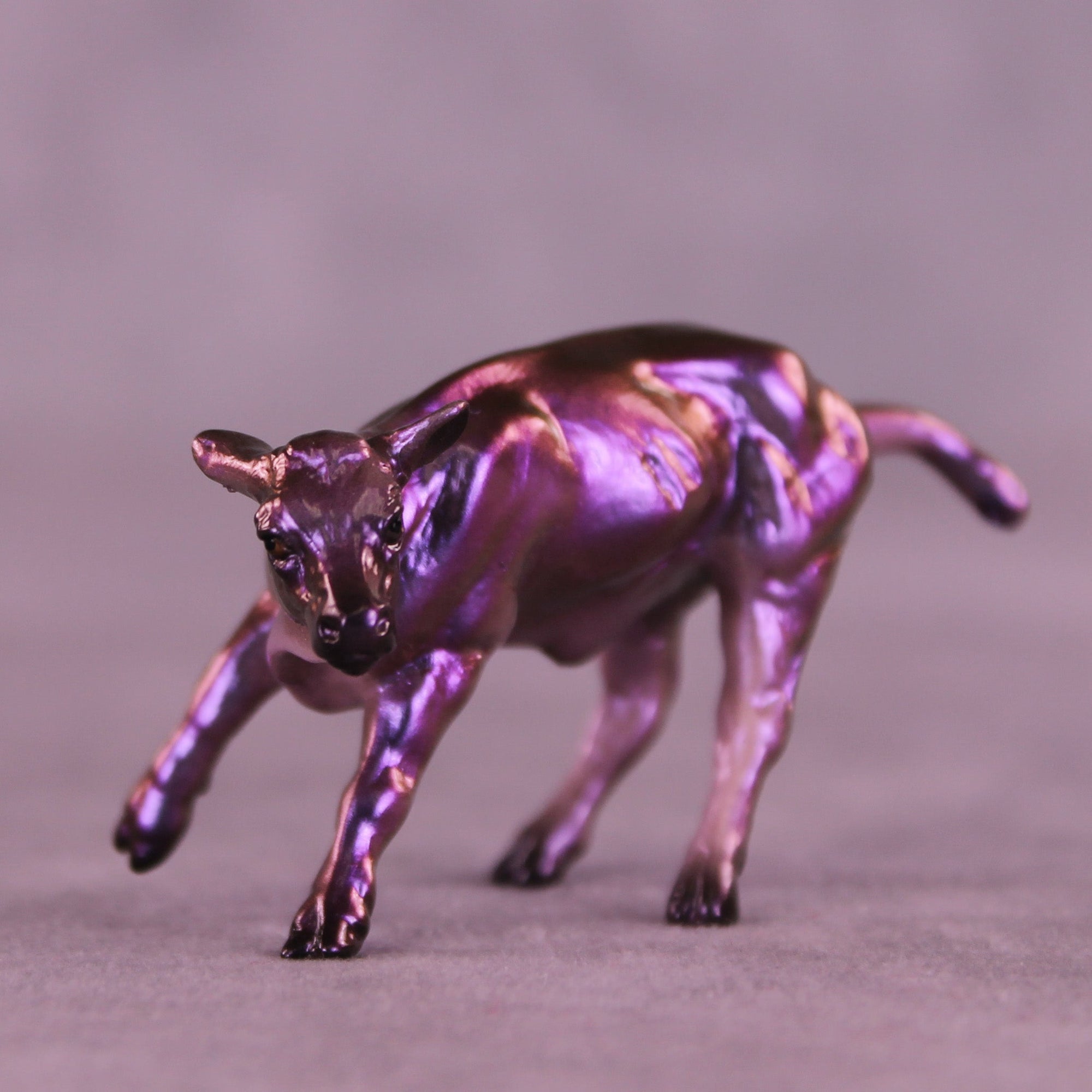 Majestic OOAK Chip Cow by Erin Corbett HS25