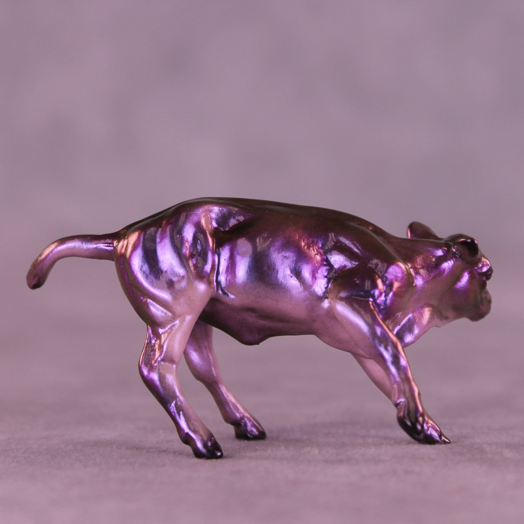 Majestic OOAK Chip Cow by Erin Corbett HS25