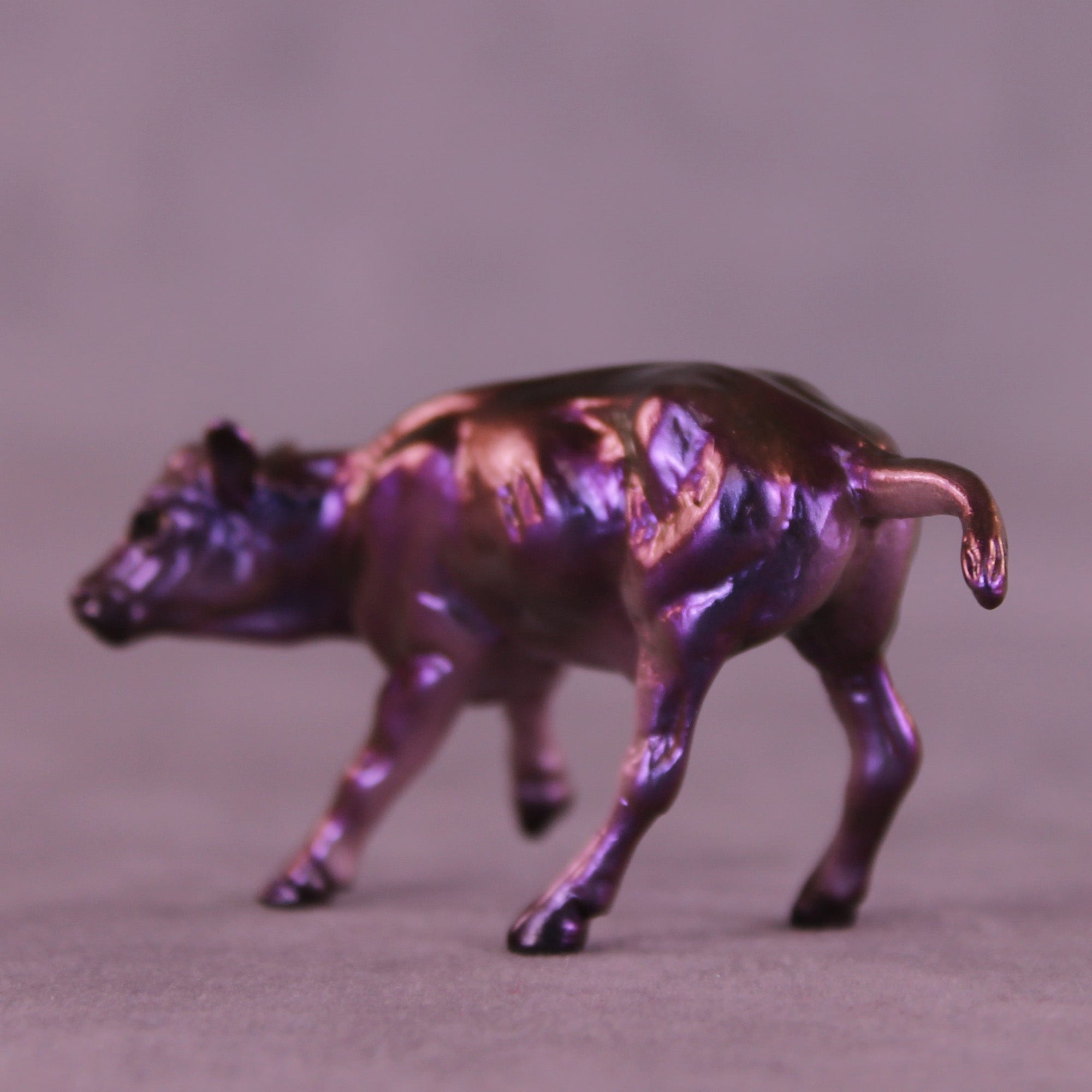 Majestic OOAK Chip Cow by Erin Corbett HS25