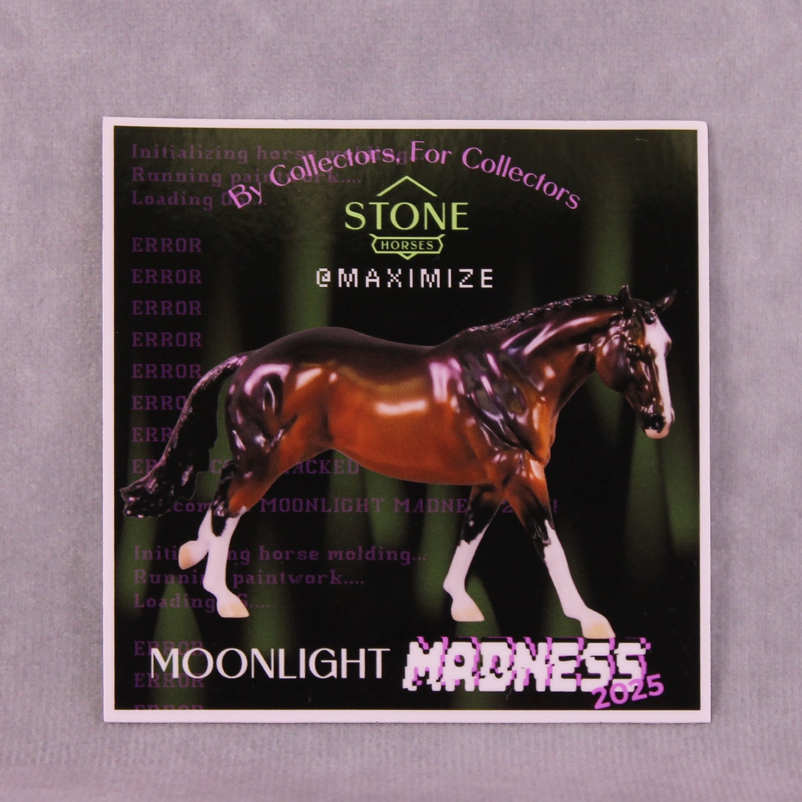 Moonlight Madness @MAXIMIZE Sticker 2025 Limited Edition
