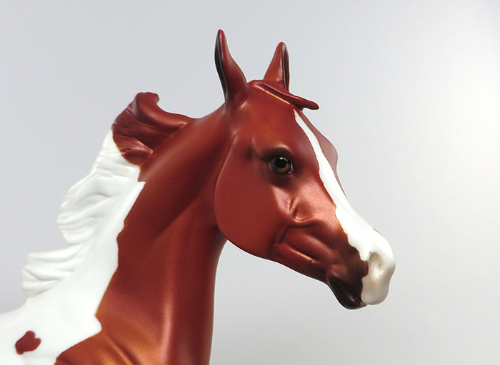 MERIDA-LE-10 CHESTNUT PAINT YEARLING MODEL HORSE EQ 2016 7/27