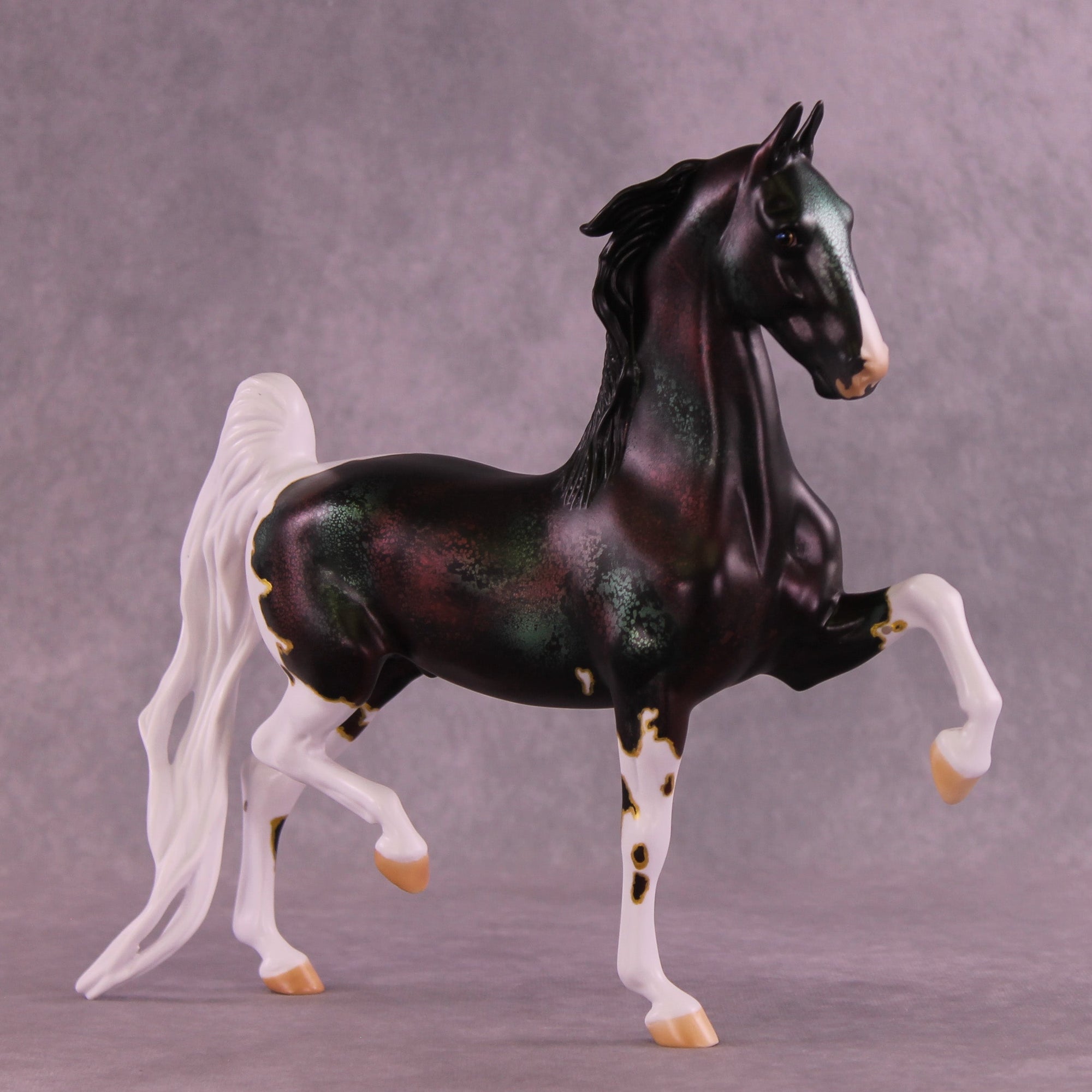 Merry and Bright OOAK Saddlebred by Anna Rieck HS25