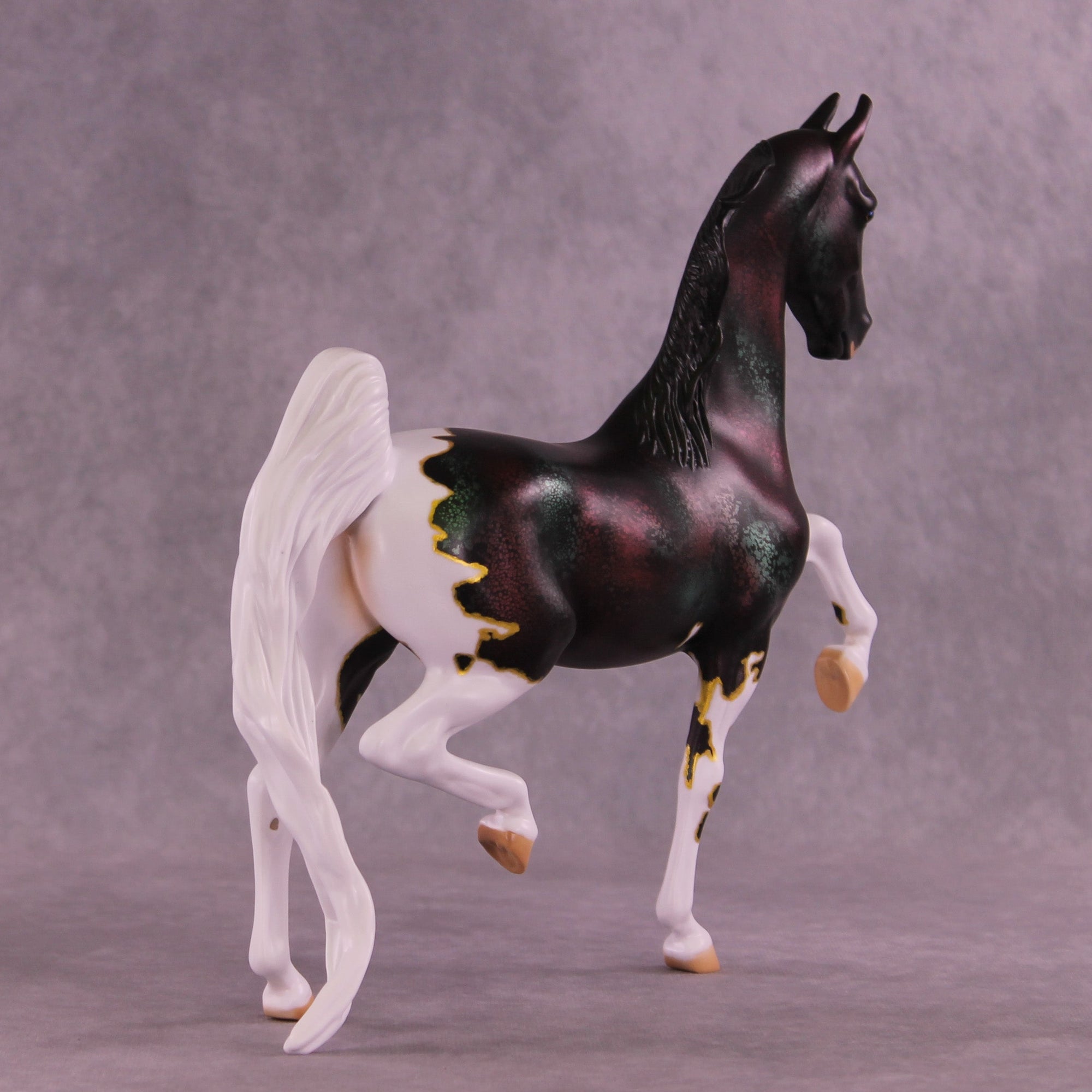 Merry and Bright OOAK Saddlebred by Anna Rieck HS25