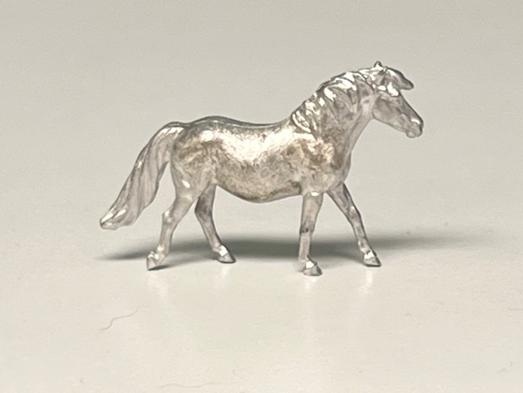 Seconds Micro Pewter Stone Horses