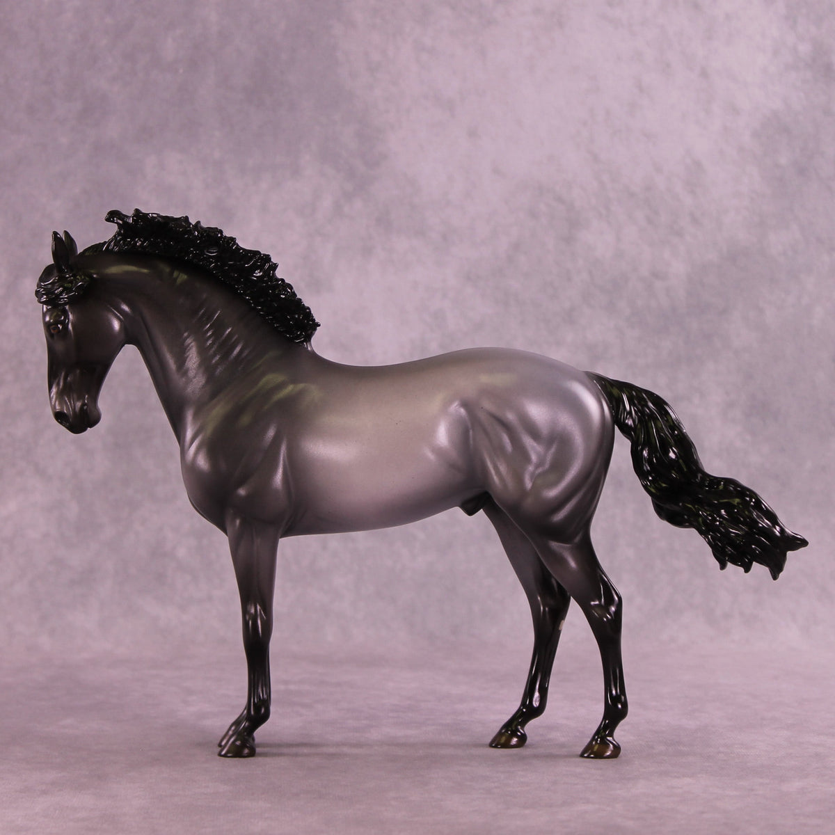 Midnight Clear OOAK FCM Andalusian by Ellen Robbins HS25