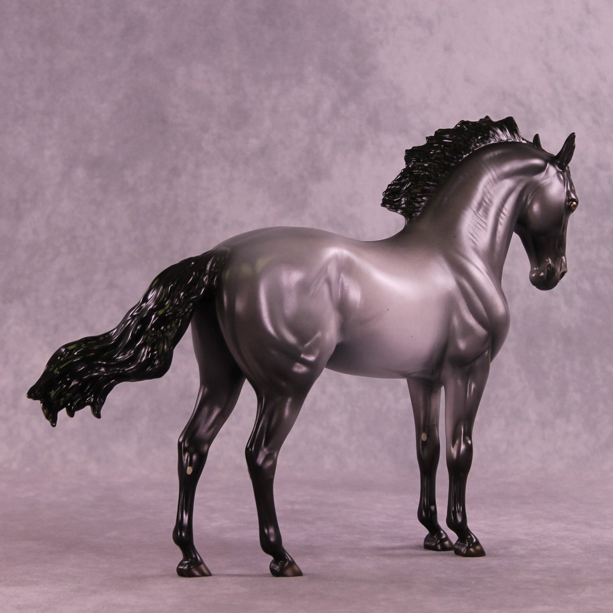Midnight Clear OOAK FCM Andalusian by Ellen Robbins HS25