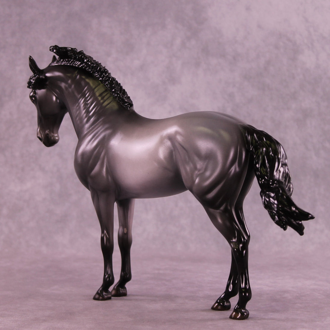 Midnight Clear OOAK FCM Andalusian by Ellen Robbins HS25