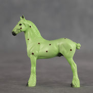 Mint Chocolate Chip OOAK Chip Standing Drafter by Dawn Quick SCD26