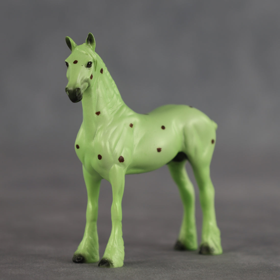 Mint Chocolate Chip OOAK Chip Standing Drafter by Dawn Quick SCD26