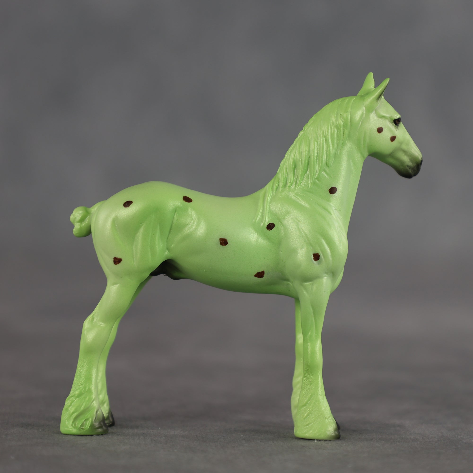 Mint Chocolate Chip OOAK Chip Standing Drafter by Dawn Quick SCD26