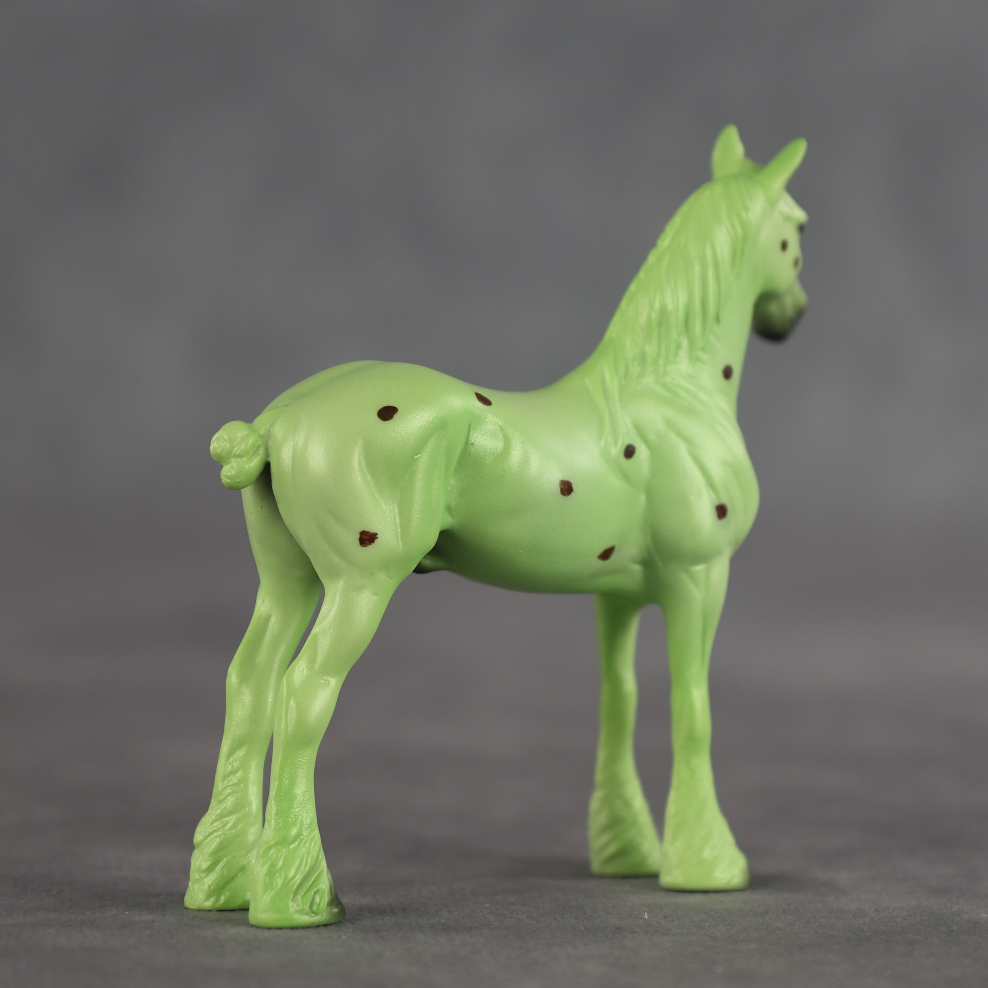 Mint Chocolate Chip OOAK Chip Standing Drafter by Dawn Quick SCD26