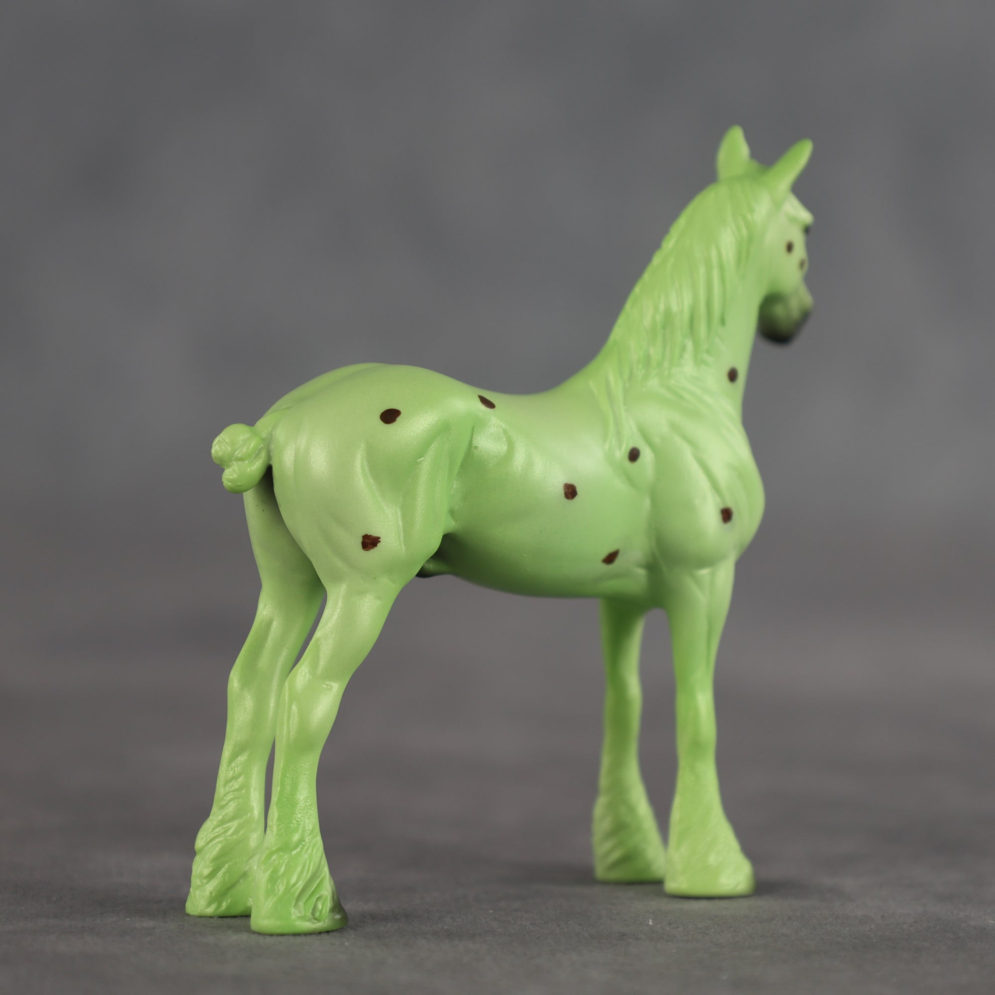 Mint Chocolate Chip OOAK Chip Standing Drafter by Dawn Quick SCD26