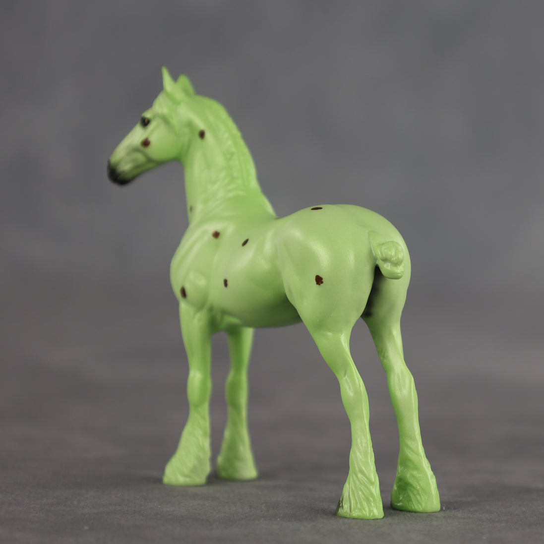 Mint Chocolate Chip OOAK Chip Standing Drafter by Dawn Quick SCD26