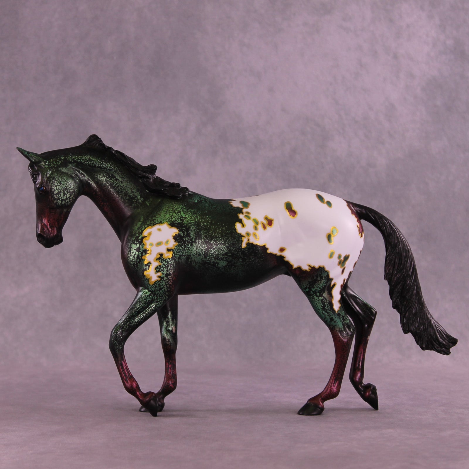 Mistletoe OOAK Thoroughbred by Anna Rieck HS25