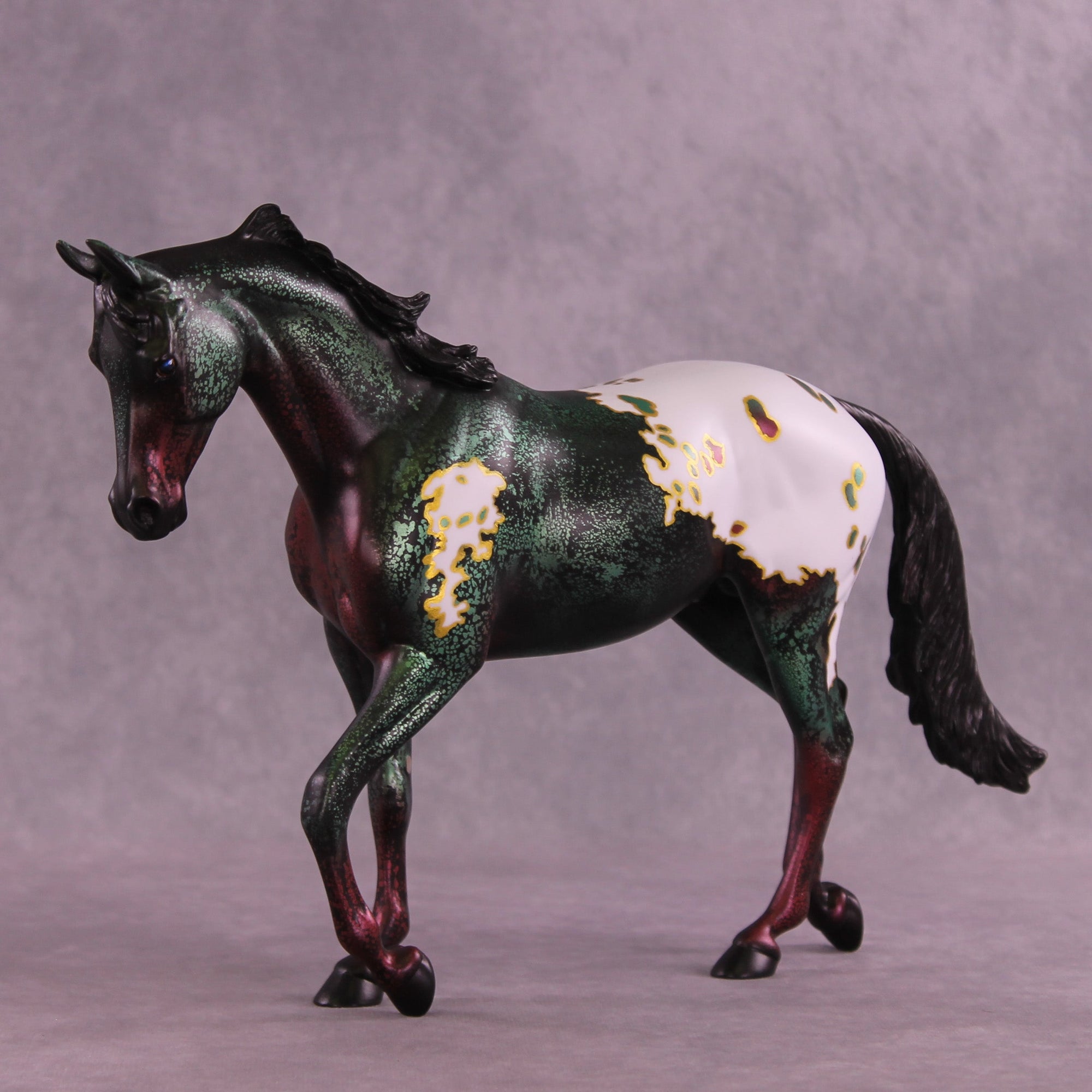 Mistletoe OOAK Thoroughbred by Anna Rieck HS25