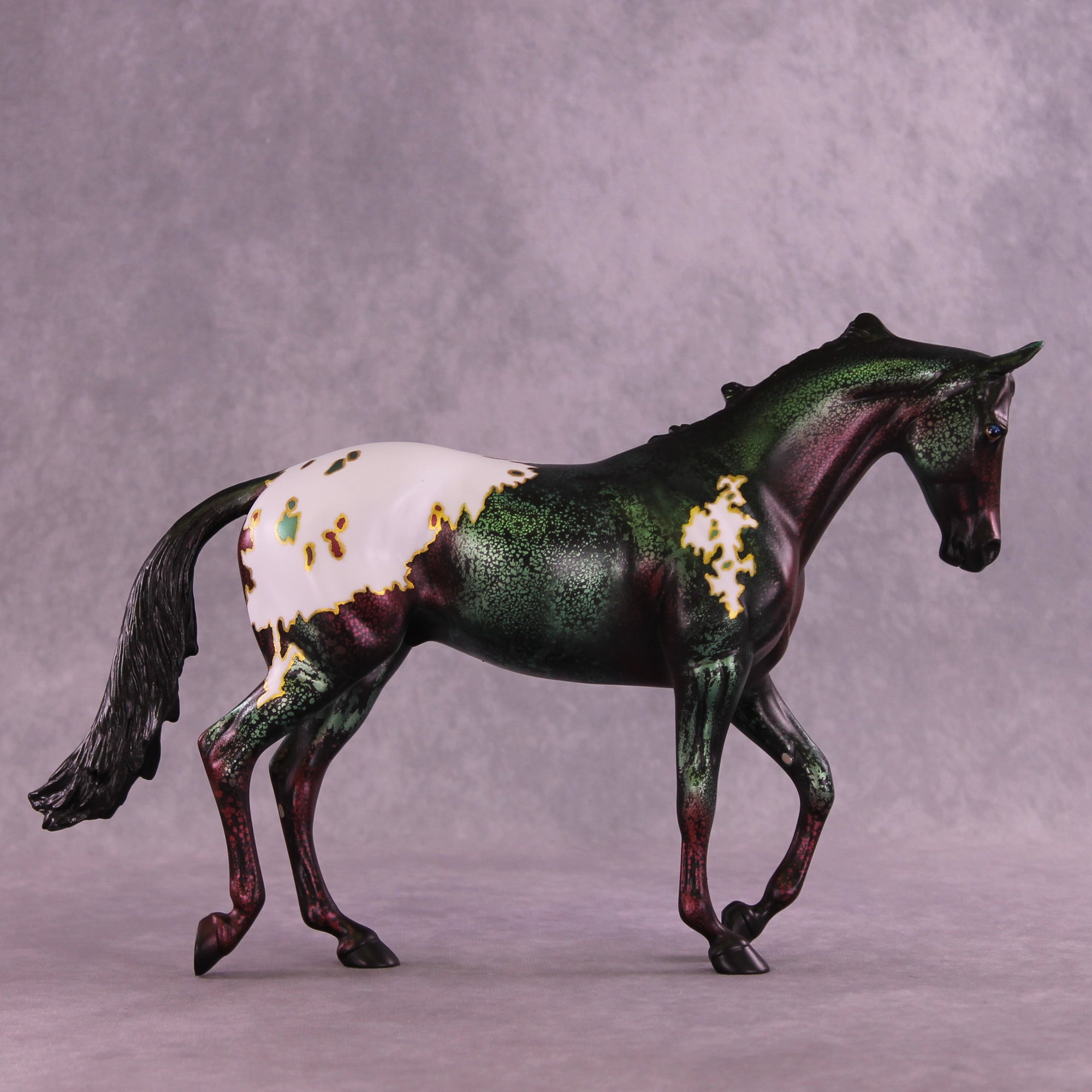 Mistletoe OOAK Thoroughbred by Anna Rieck HS25