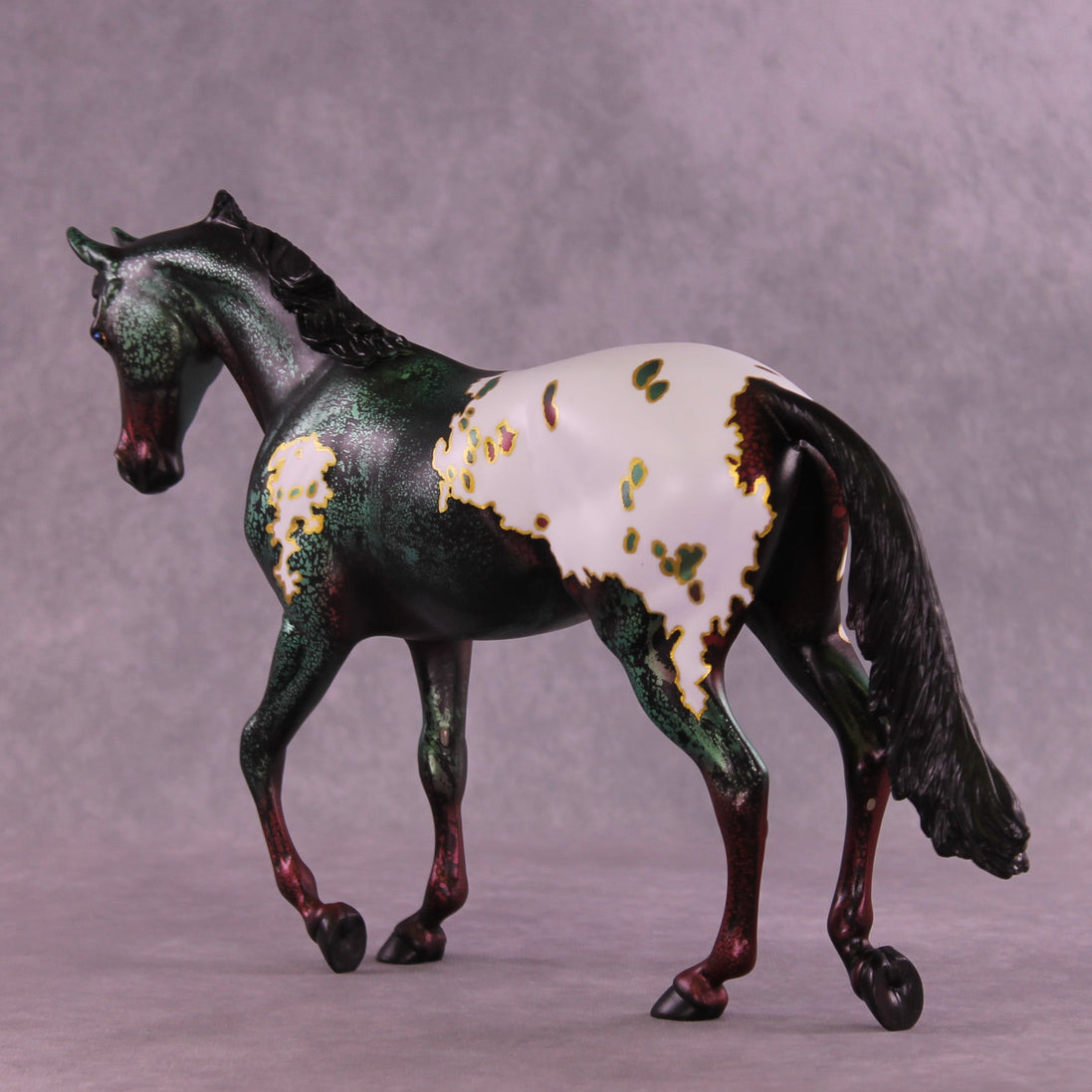 Mistletoe OOAK Thoroughbred by Anna Rieck HS25