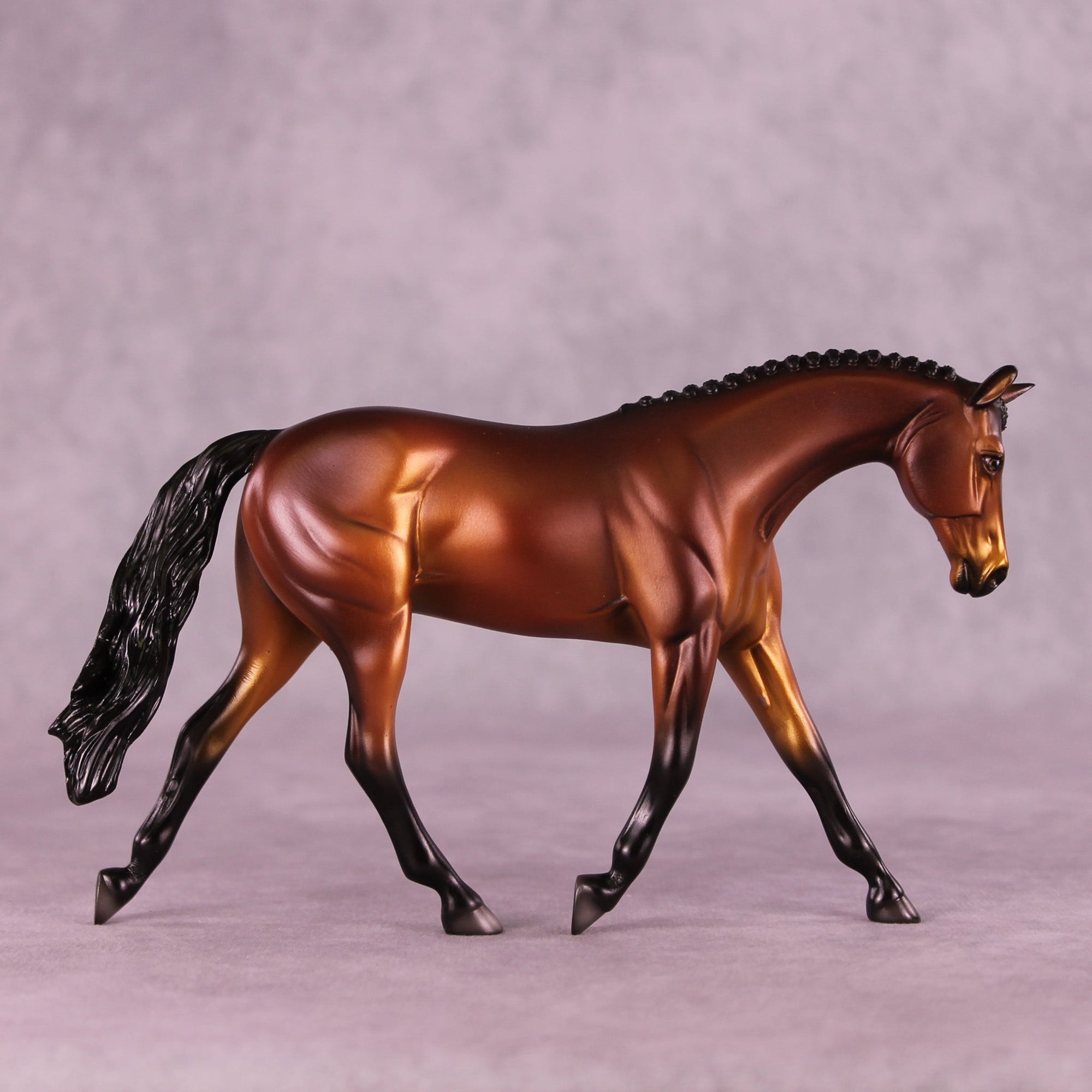 Mulled Cider OOAK Pebble Warmblood by Ellen Robbins MM25 Group C