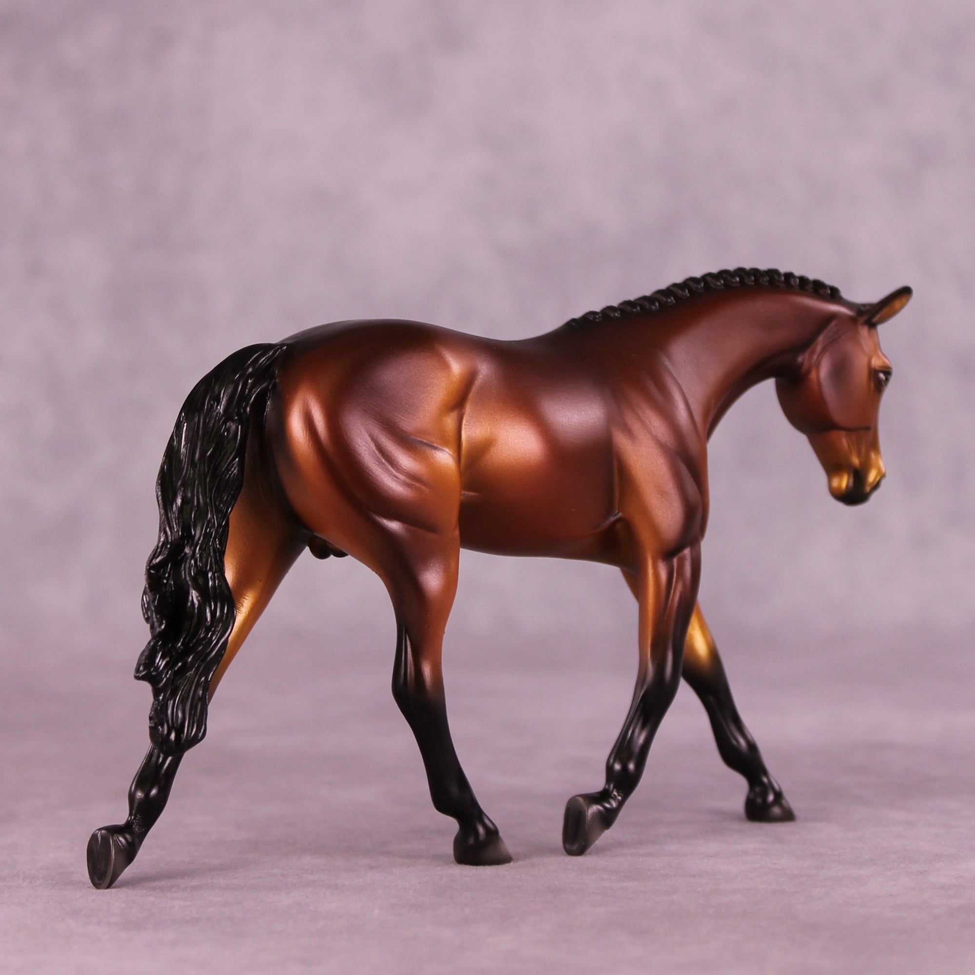 Mulled Cider OOAK Pebble Warmblood by Ellen Robbins MM25 Group C