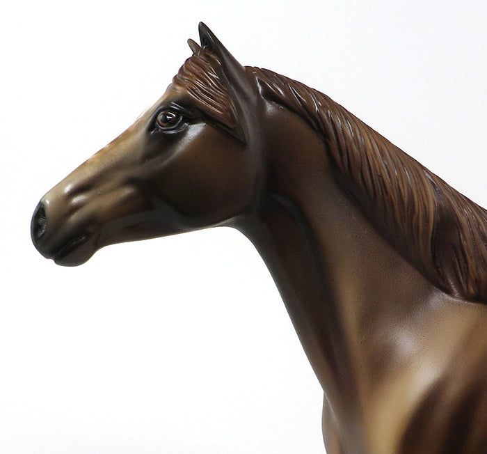 WILD THING - OOAK CHESTNUT ROAN APPALOOSA MODEL HORSE - 10/30