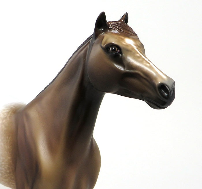 WILD THING - OOAK CHESTNUT ROAN APPALOOSA MODEL HORSE - 10/30