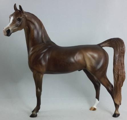 MY HISTORY BUFF - OOAK Chocolate Brown Arabian