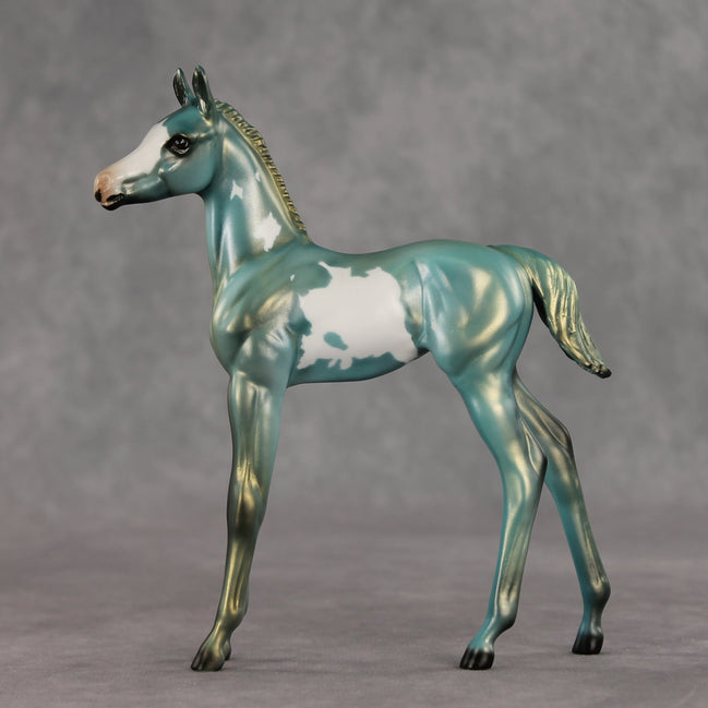 Mykonos OOAK FCM Arabian Foal by Julie Keim VV26