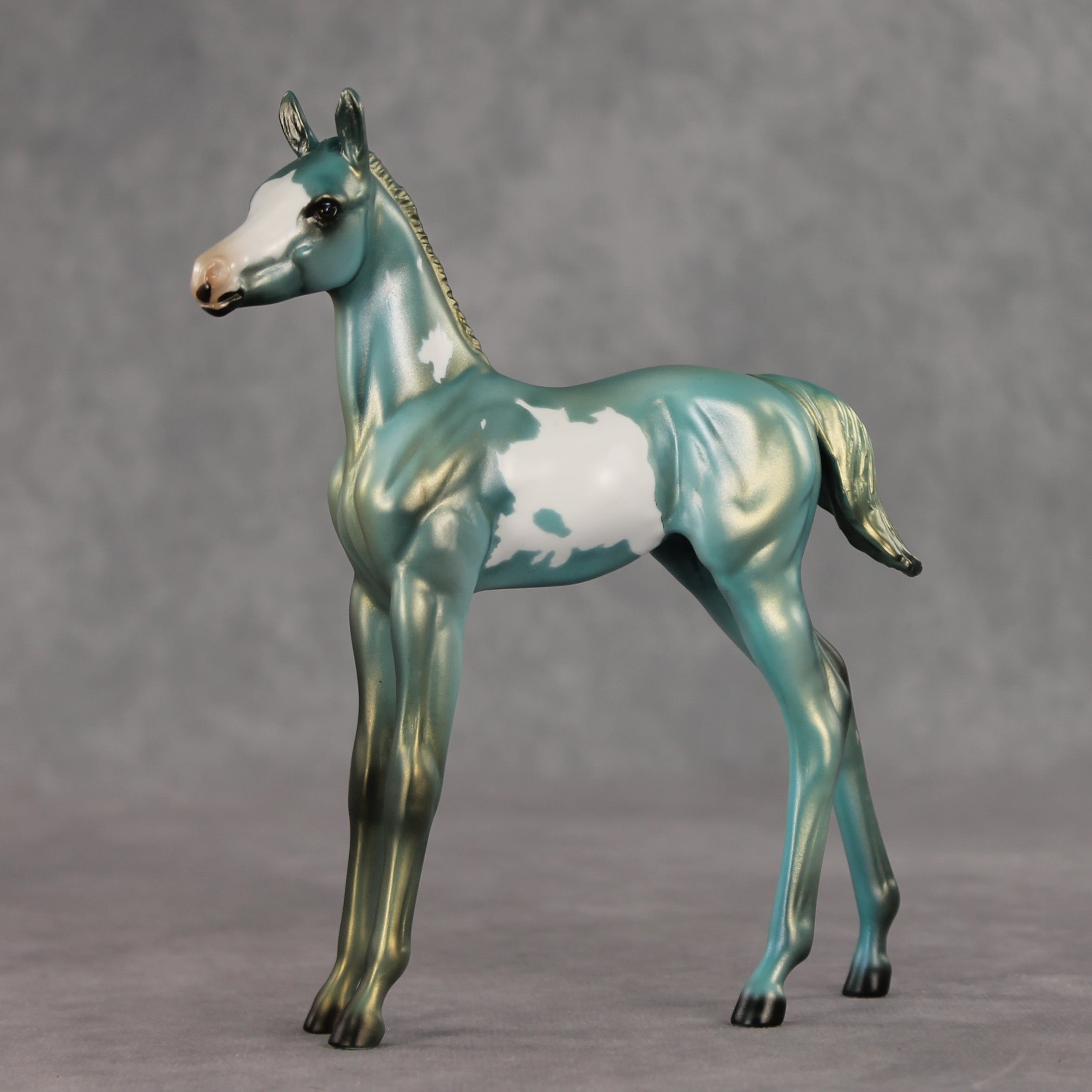Mykonos OOAK FCM Arabian Foal by Julie Keim VV26