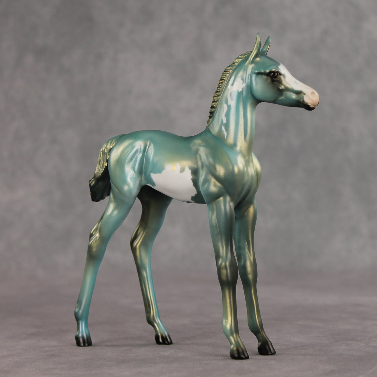 Mykonos OOAK FCM Arabian Foal by Julie Keim VV26