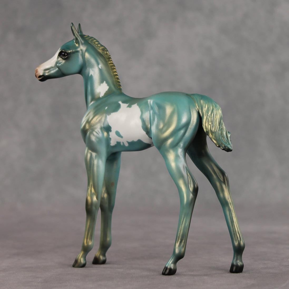 Mykonos OOAK FCM Arabian Foal by Julie Keim VV26