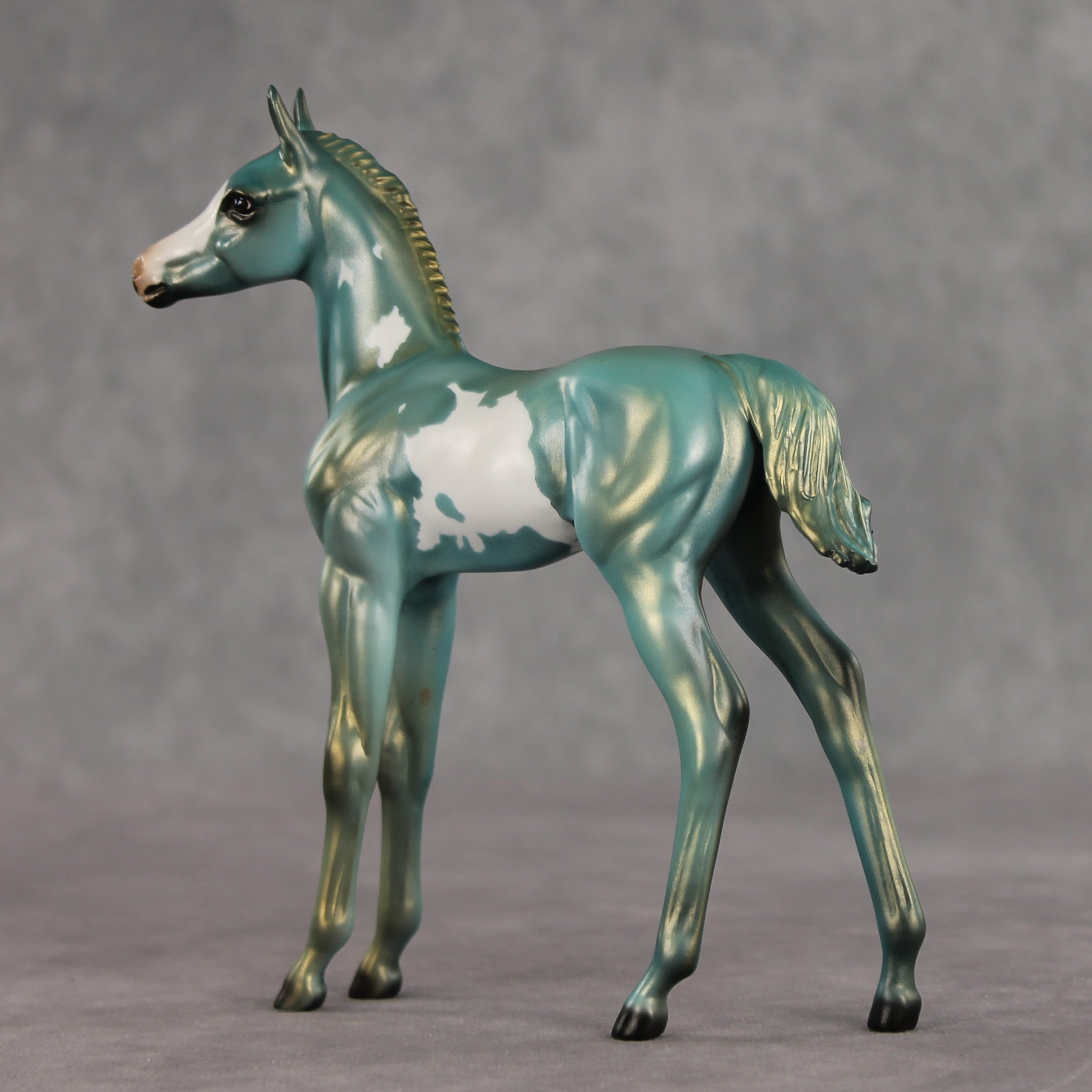 Mykonos OOAK FCM Arabian Foal by Julie Keim VV26