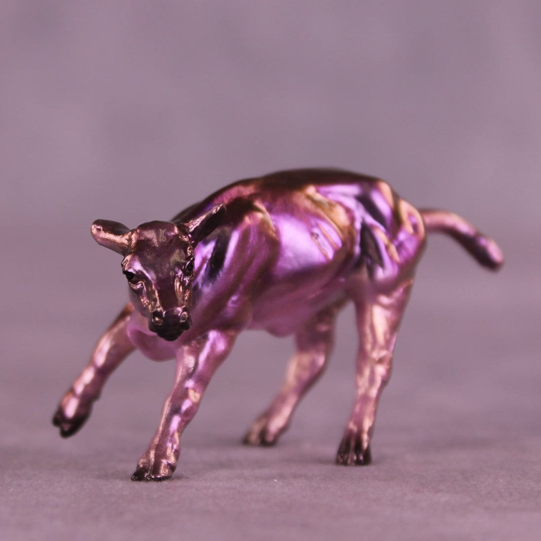 Mystical OOAK Chip Cow by Erin Corbett HS25