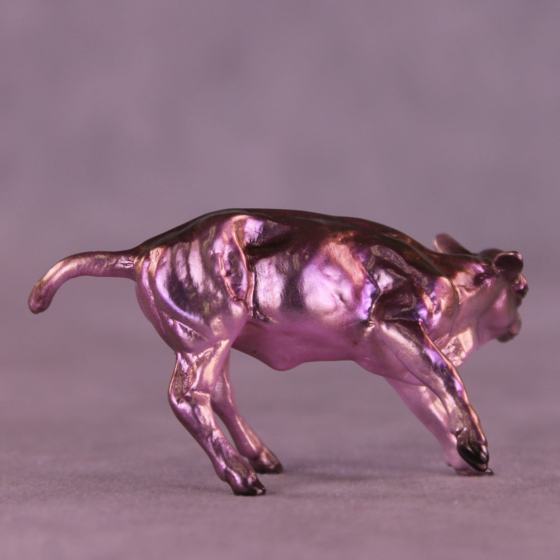 Mystical OOAK Chip Cow by Erin Corbett HS25