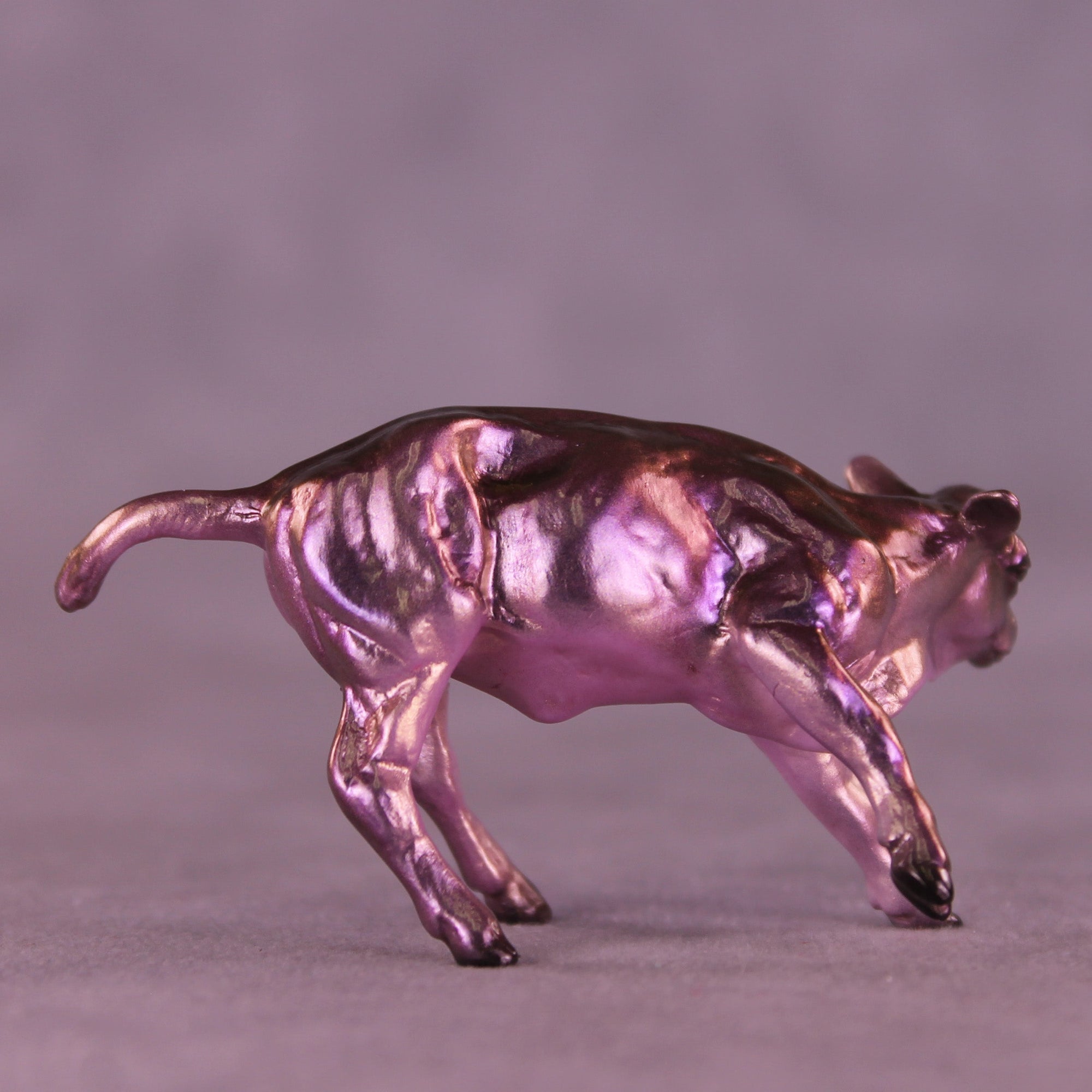 Mystical OOAK Chip Cow by Erin Corbett HS25