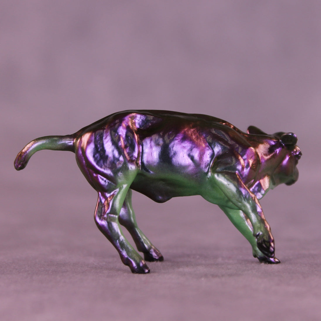Mythical OOAK Chip Cow by Erin Corbett HS25