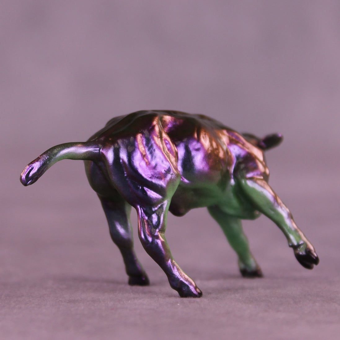 Mythical OOAK Chip Cow by Erin Corbett HS25