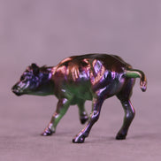 Mythical OOAK Chip Cow by Erin Corbett HS25