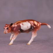 Mythic Drop OOAK Chip Cow by Jamie Adamson