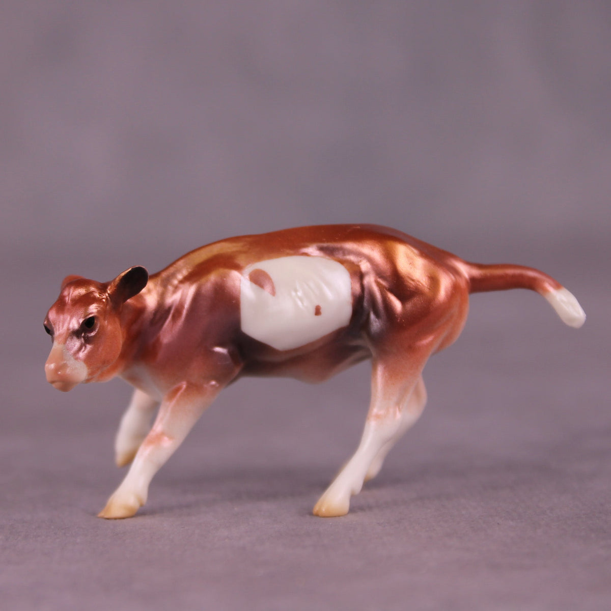 Mythic Drop OOAK Chip Cow by Jamie Adamson
