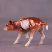 Mythic Drop OOAK Chip Cow by Jamie Adamson