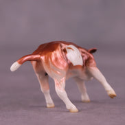 Mythic Drop OOAK Chip Cow by Jamie Adamson