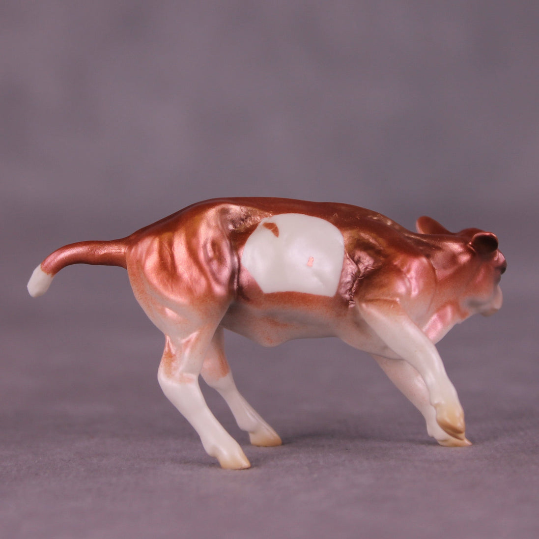 Mythic Drop OOAK Chip Cow by Jamie Adamson